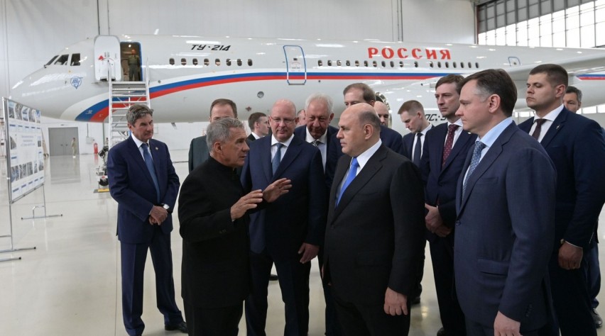 Foto (c) Russische overheid Toepolev Tu-214