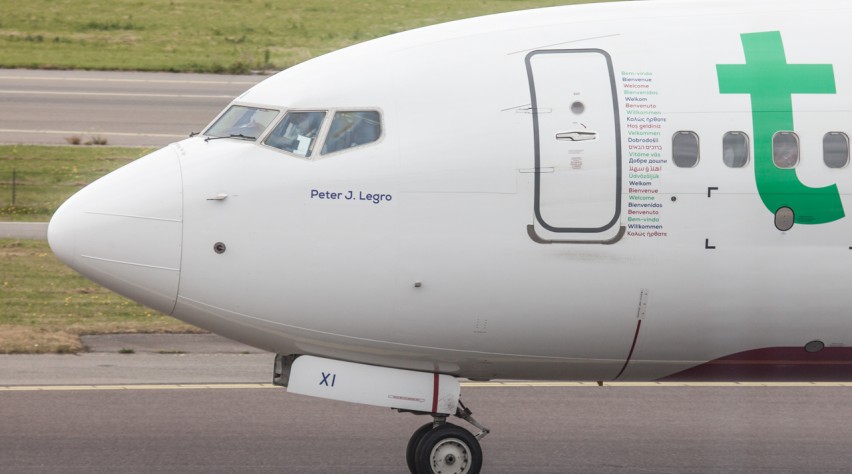 Transavia Boeing 737 Peter Legro