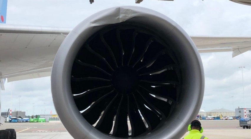 Foto (c) TACG Air Safety/Twitter TUI 787 Incident Schiphol