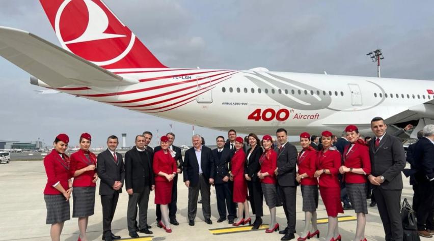Foto (c) Turkish Airlines 400ste toestel Turkish