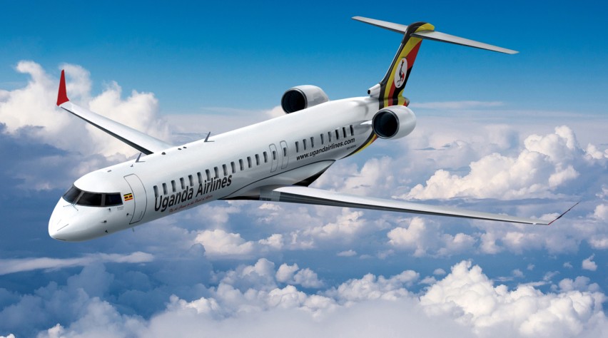 Foto (c) Bombardier Uganda Airlines CRJ900