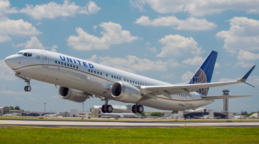 United Boeing 737 MAX 9