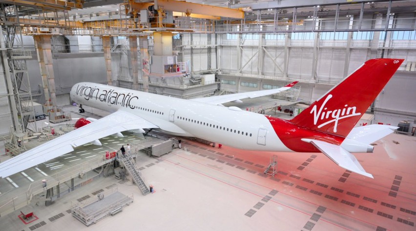 Foto (c) Airbus Virgin Atlantic A350-1000