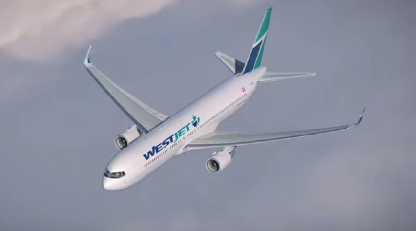 Foto (c) artist impression WestJet westjet, boeing 767-300
