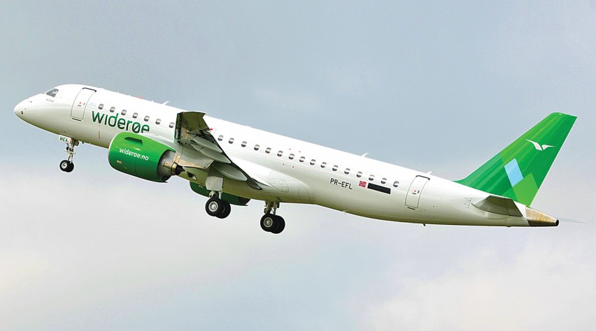 Foto (c) Embraer Wideroe Embraer 190-E2