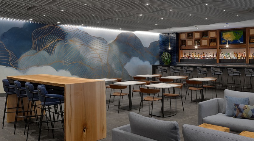 Foto (c) American Express American Express lounge SFO