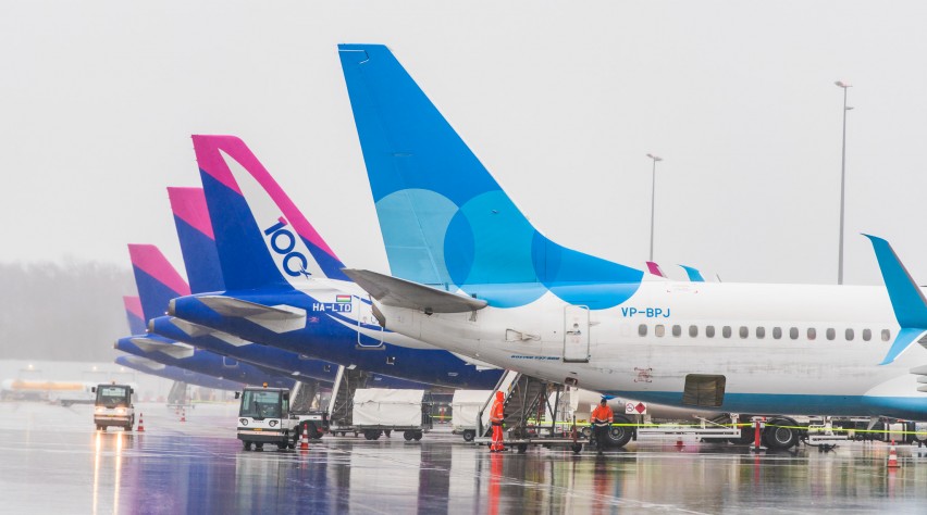 Foto (c) Eindhoven Airport Eindhoven Airport Wizz Air Pobeda