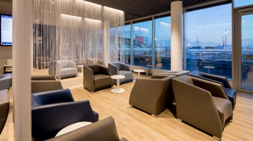 Foto (c) Düsseldorf Airport Hugo Junkers Lounge