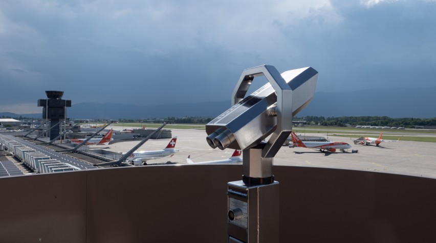 Foto (c) Genève Aeroport GVA Airport pano