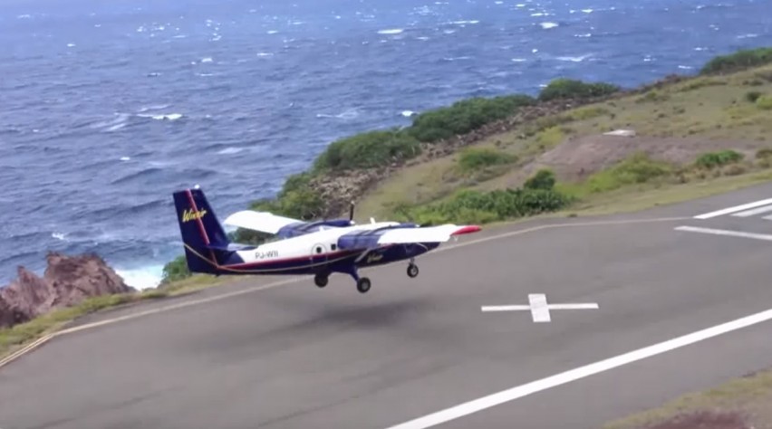 Foto (c) Youtube Saba Airport