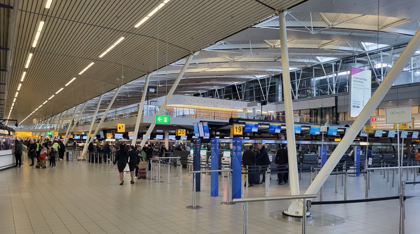 Foto (c) Reismedia Schiphol 21 april