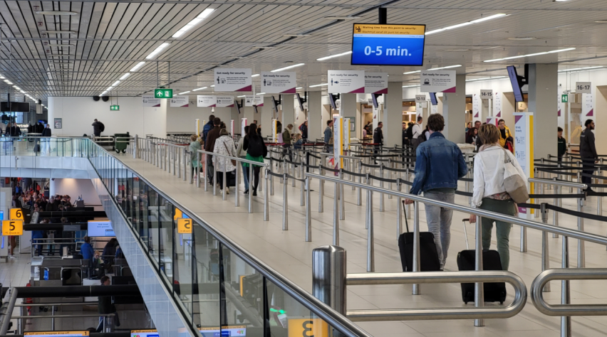 Foto (c) Reismedia Schiphol 21 april