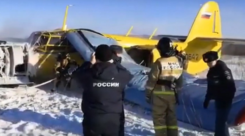 Foto (c) Youtube Antonov An-2 crash