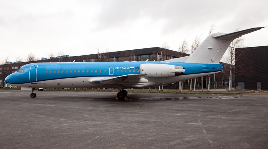 Foto (c) KJ van Woerkom KLM Cityhopper Fokker 70