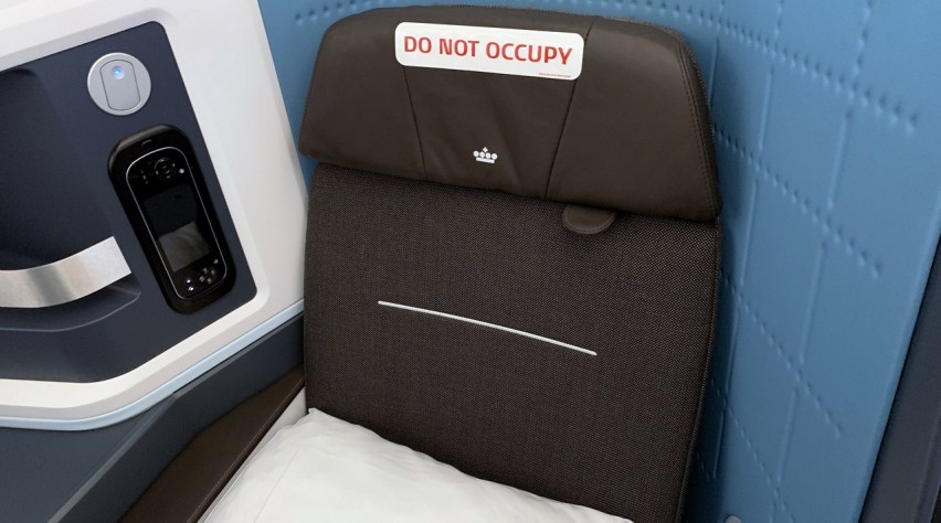Foto (c) Reismedia KLM Business 787-10