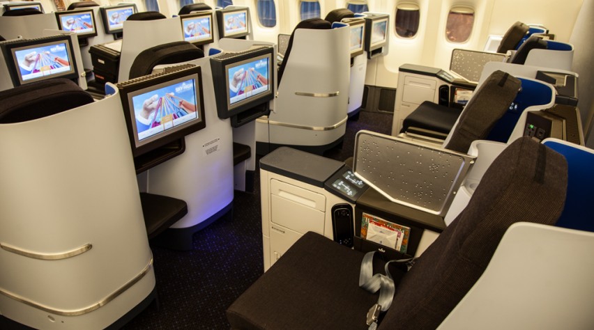 Foto (c) Reismedia KLM Boeing 777 WBC