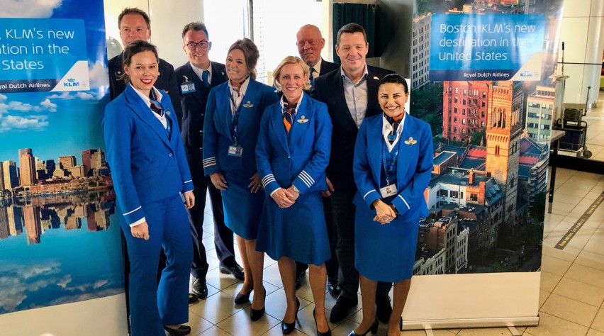 Foto (c) KLM KLM Boston