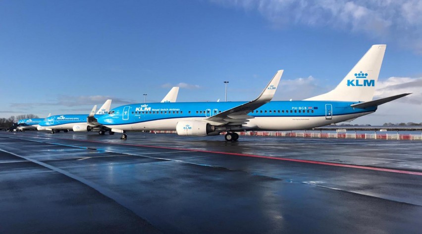 Foto (c) Groningen Airport Eelde KLM 737 GAE
