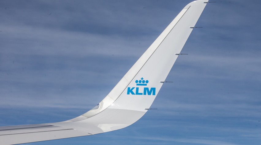 Foto (c) Reismedia KLM sharklet