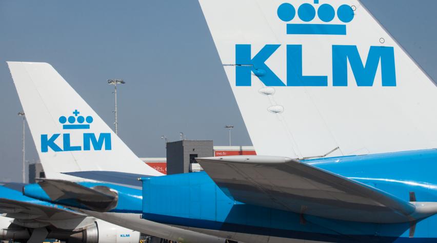 Foto (c) Reismedia klm staarten schiphol