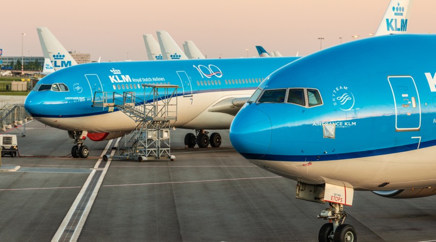 KLM stored