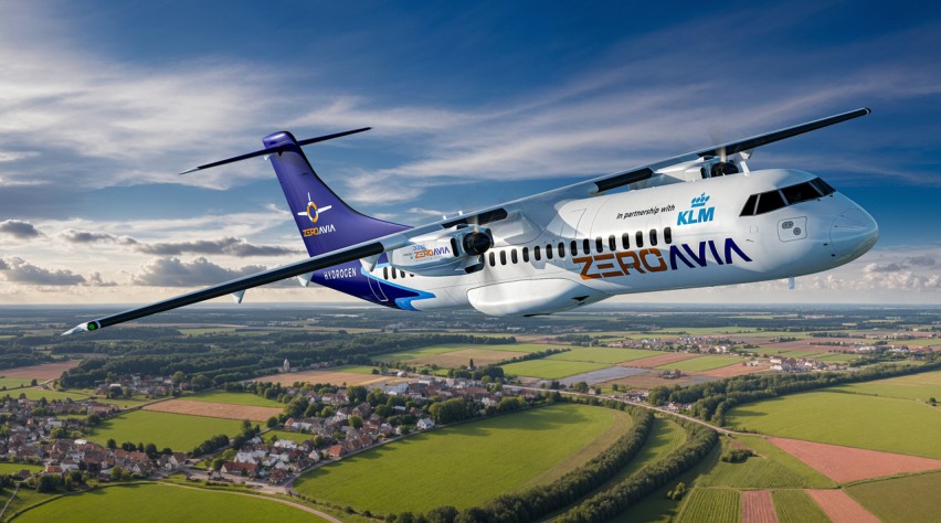 Foto (c) KLM KLM ZeroAvia