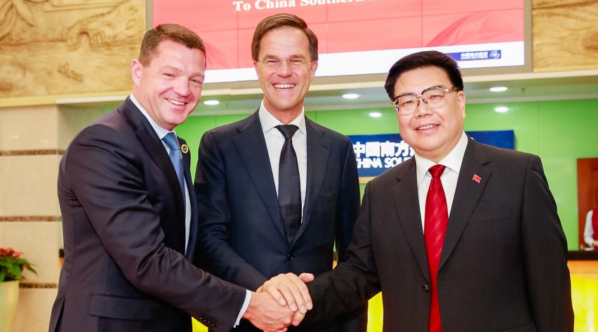 Foto (c) KLM KLM Mark Ruttte