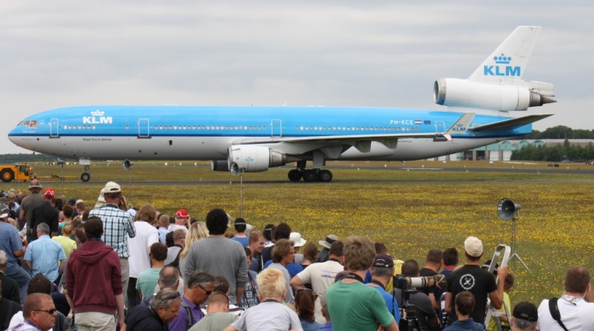 MD-11 KLM Gilze-Rijen Foto (c) Reismedia MD-11 KLM Gilze-Rijen