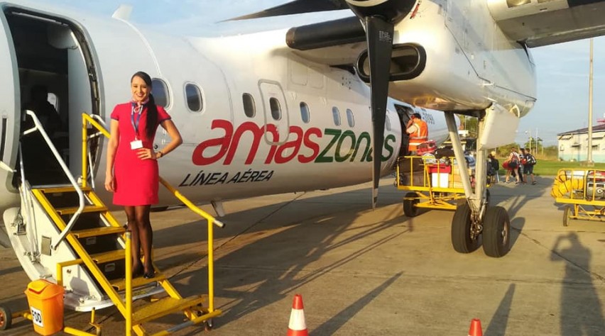 Foto (c) Amaszonas Línea Aérea Ximena Suarez