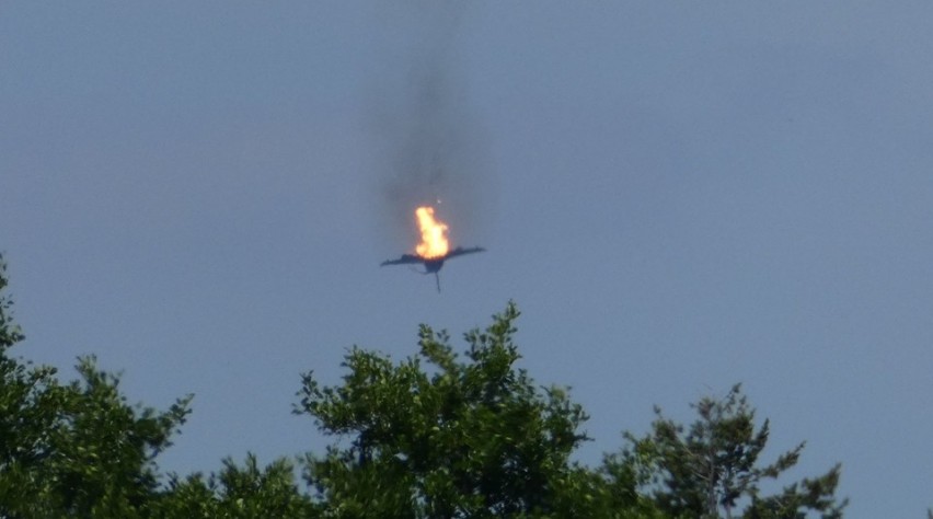 Foto (c) Thomas Steffan/Facebook Eurofighter Crash