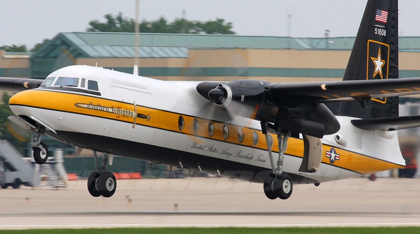 Foto (c) Stichting Vliegend Nederlands Cultureel Erfgoed Fokker F.27