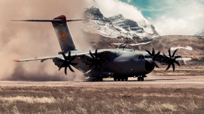 Foto (c) Airbus Kazachstan A400M