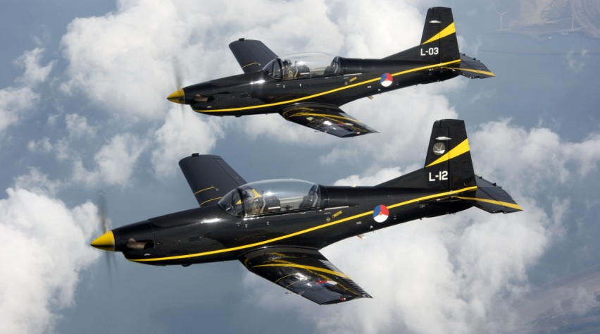 Foto (c) Koninklijke Luchtmacht Pilatus PC-7