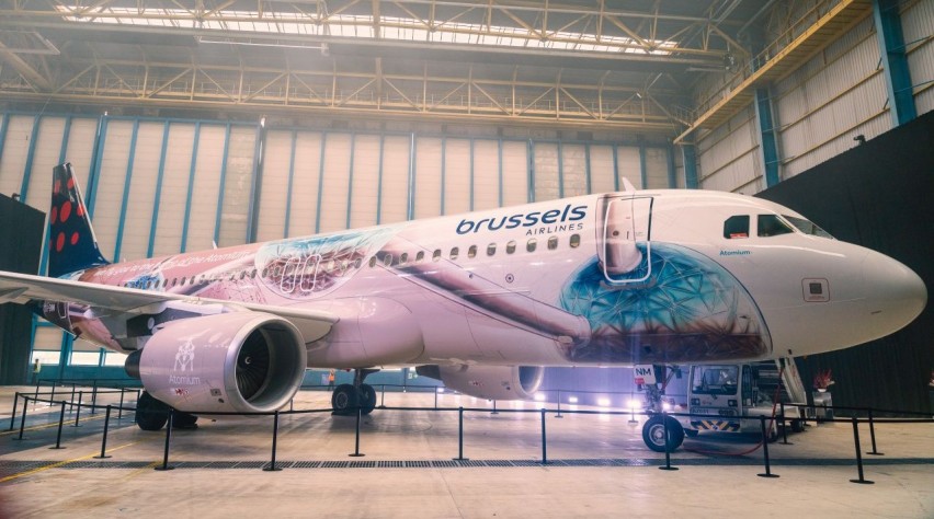 Foto (c) Brussels Airlines Brussels Airlines Atomium A320