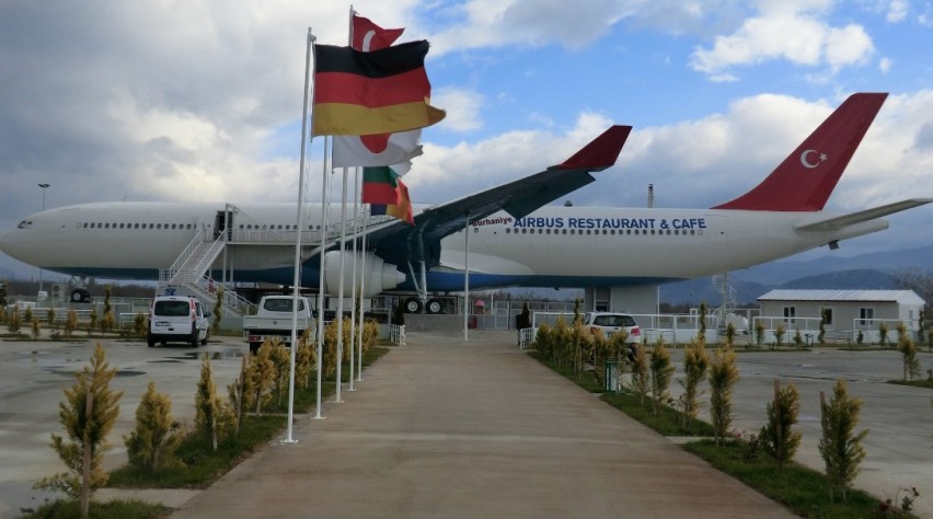 Foto (c) Körfez Uçak Restaurant/Facebook Airbus A340-restaurant