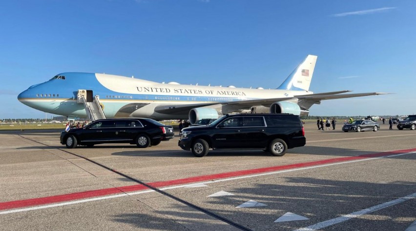 Foto (c) Reismedia Air Force One Schiphol