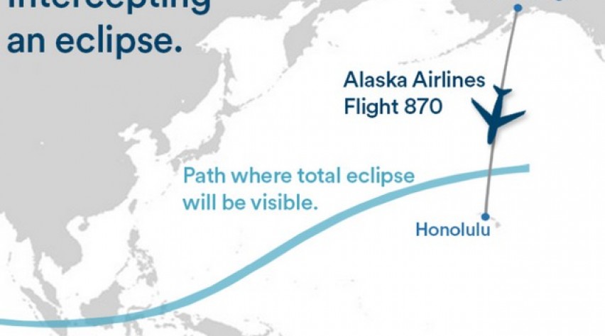 Foto (c) Alaska Airlines alaska, eclipse