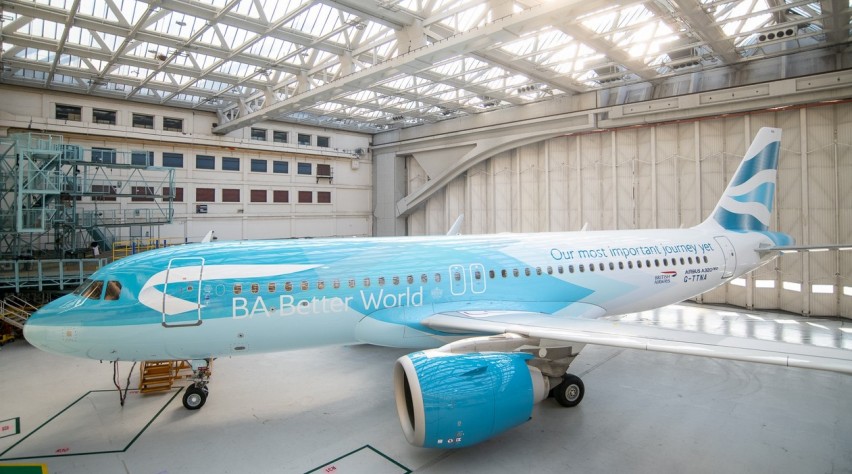 Foto (c) British Airways British Airways A320neo Better World