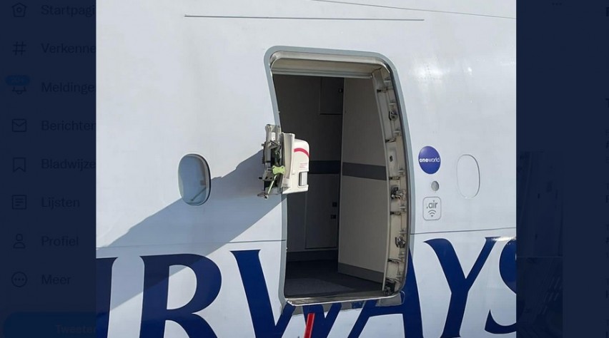 Foto (c) IvanLeonZA/Twitter Deur British Airways
