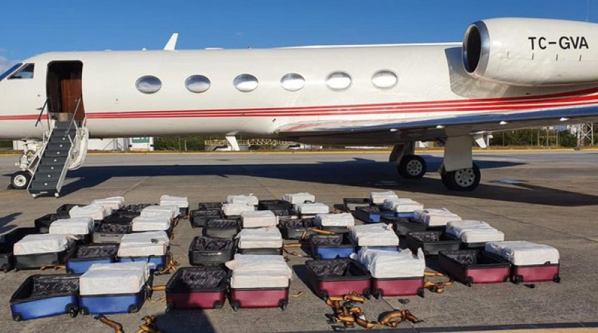 Foto (c) Policia Federal Privéjet Cocaïne