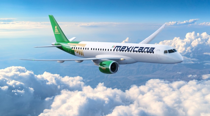 Foto (c) Embraer Mexicana E195-E2