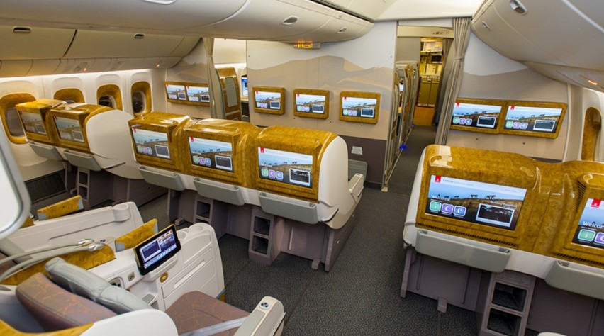 Foto (c) Boeing Emirates 777 Business Class