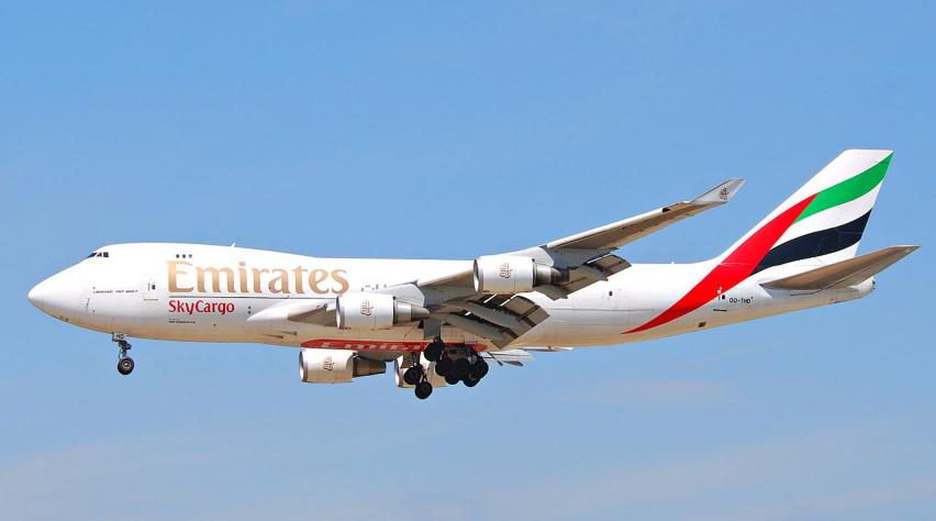 Emirates SkyCargo 747