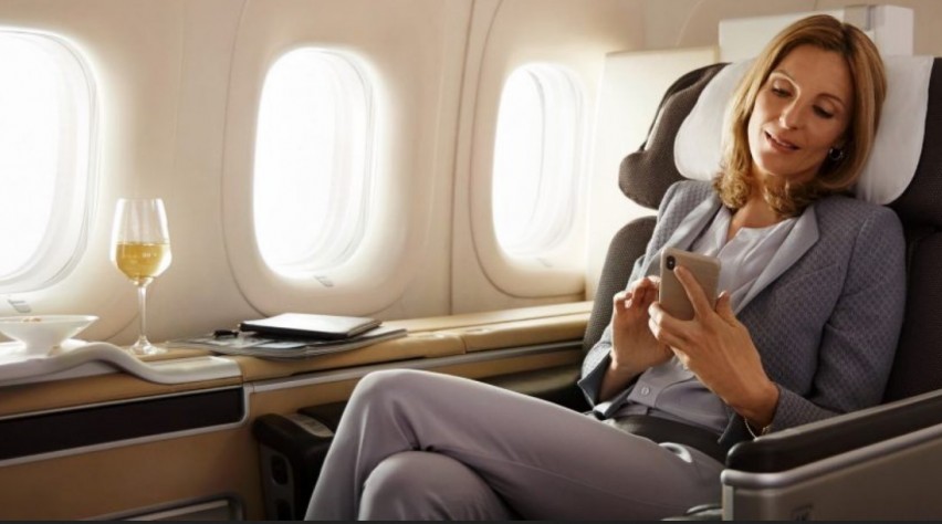Foto (c) Lufthansa Lufthansa 747-8 First Class