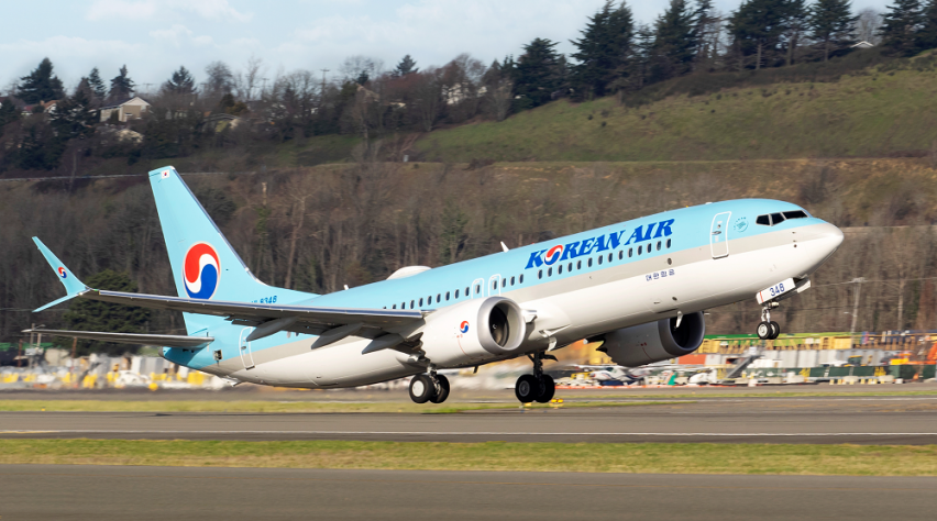 Foto (c) Korean Air Korean Air 737 MAX