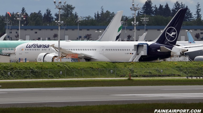 Foto (c) Matt Cawby/Paineairport.com Lufthansa 787