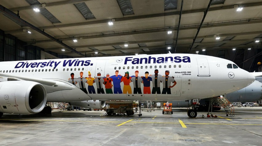 Foto (c) Lufthansa Lufthansa A330 Diversiteit