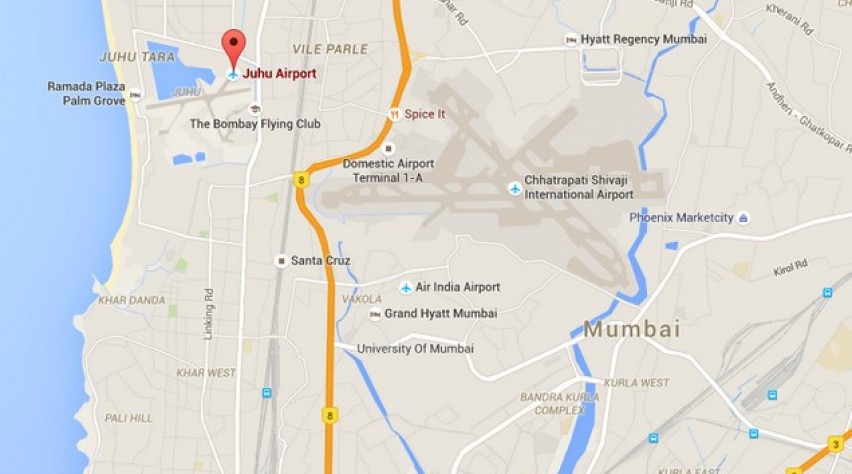 Foto (c) Google Maps mumbai, juhu airport, india