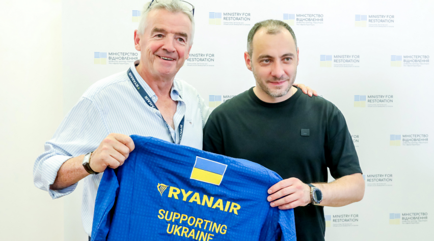 Foto (c) Ryanair Ryanair Oekraïne O'Leary
