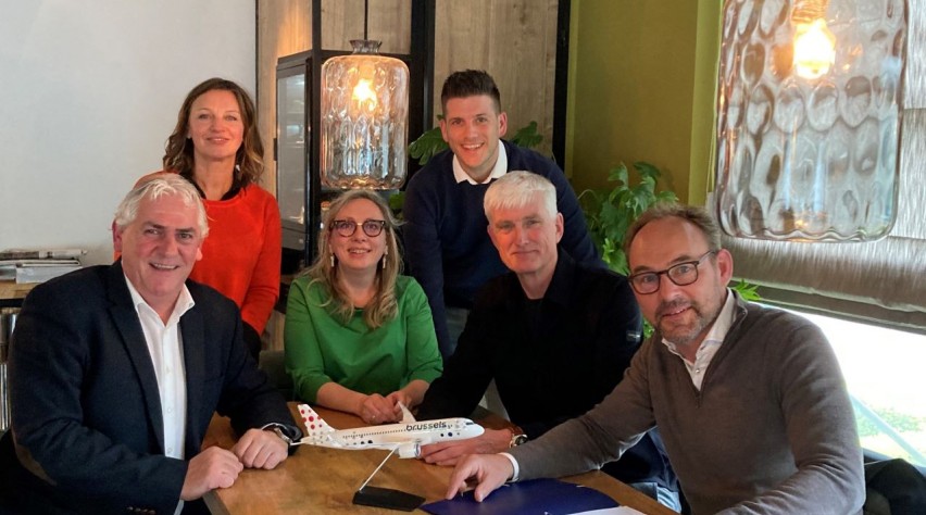 Foto (c) Brussels Airlines Ondertekening Sunweb Brussels